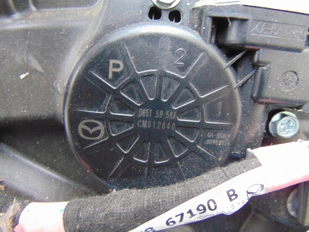 фото №4, Механизм стекло ele. левый перед mazda 3 bl europa