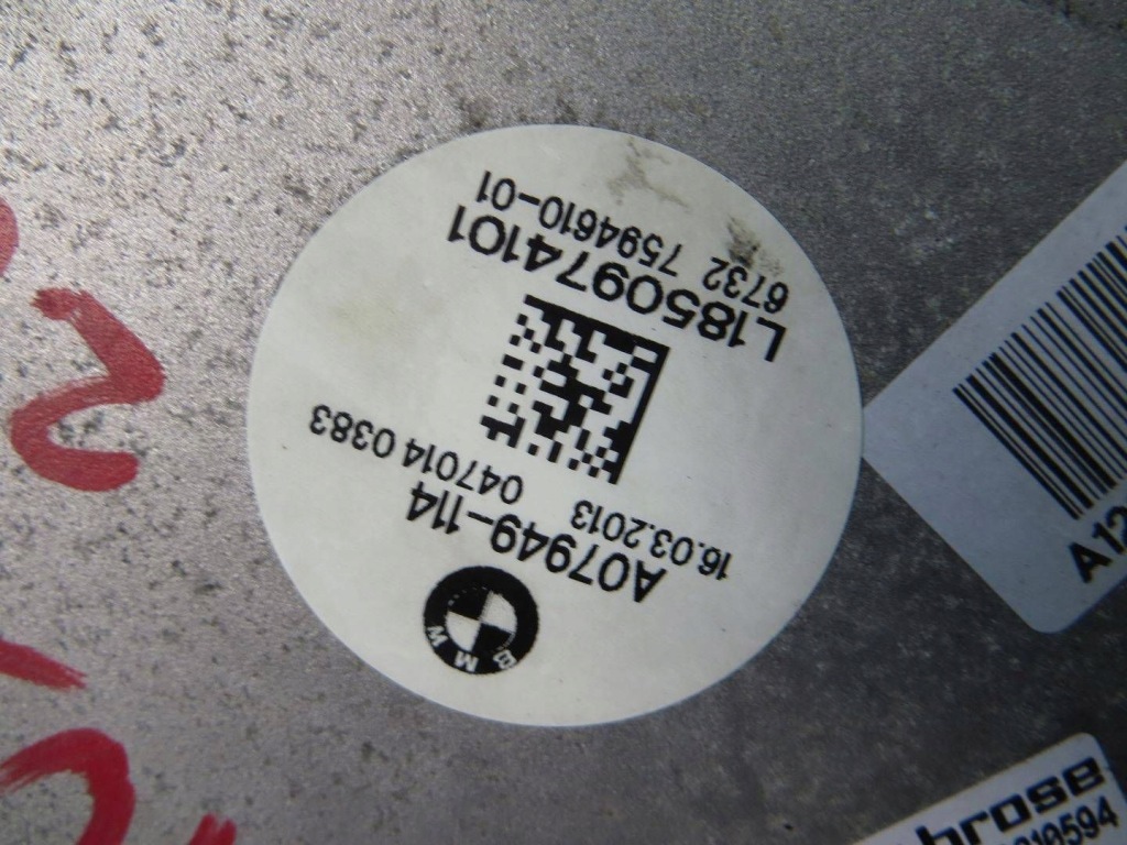 фото №5, Bmw 5 f07 gt 2.0d радіатор вентилятор kpl 178990 09-