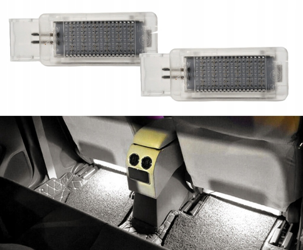 фото №1, Led фонари салона vw passat b6 b7 b8 cc caddy eos jetta polo golf tiguan