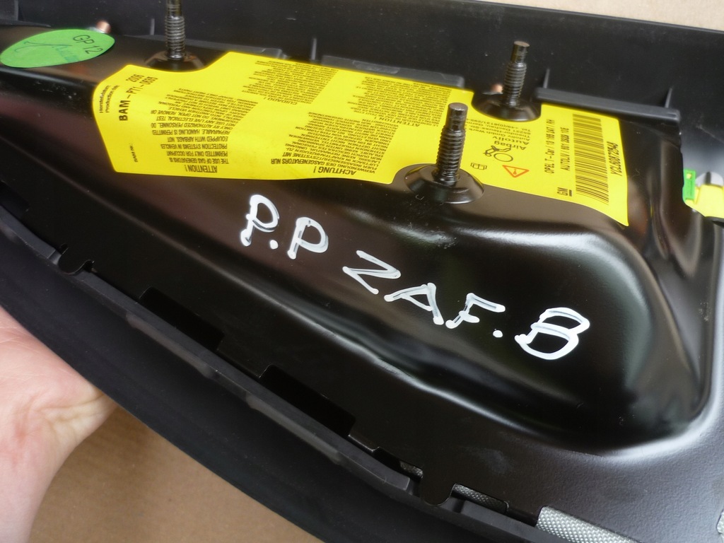 фото №10, Подушка сидіння правий перед пасажира opel zafira b 13165247 + джгут