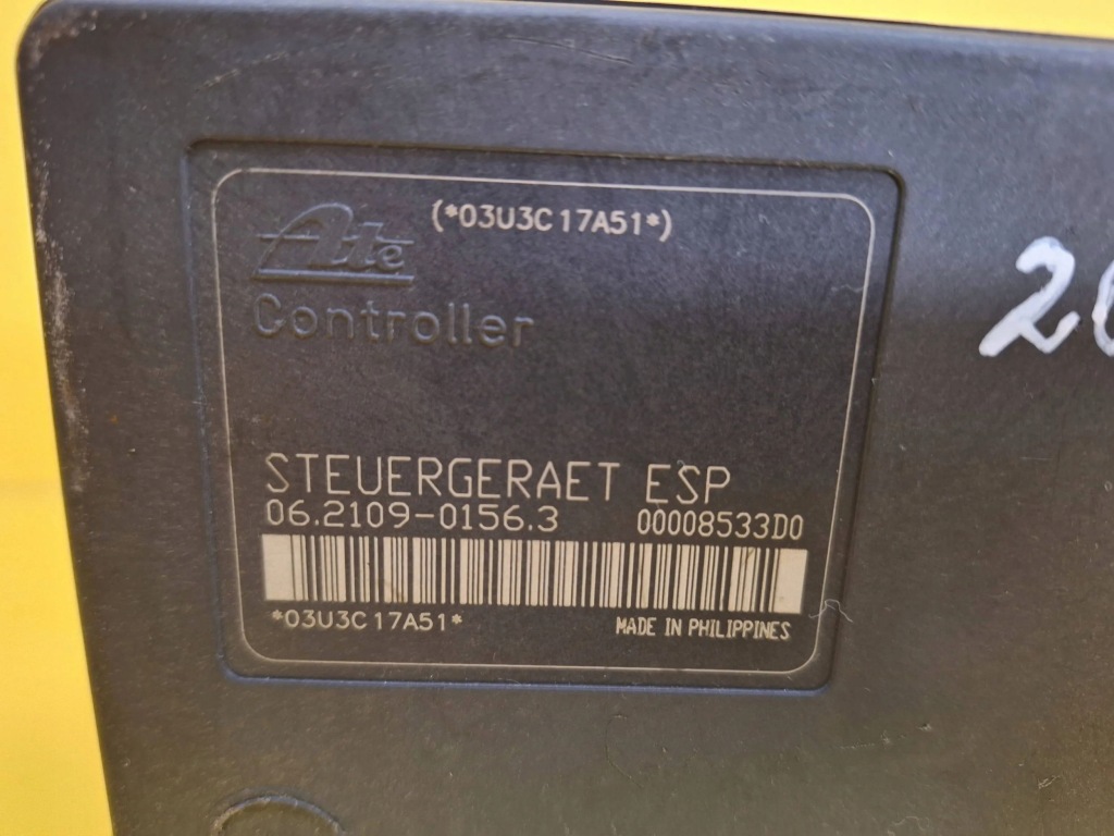 фото №8, Насос блок управления abs 06.2109-0156.3 nissan almera tino 2.2 d nr201