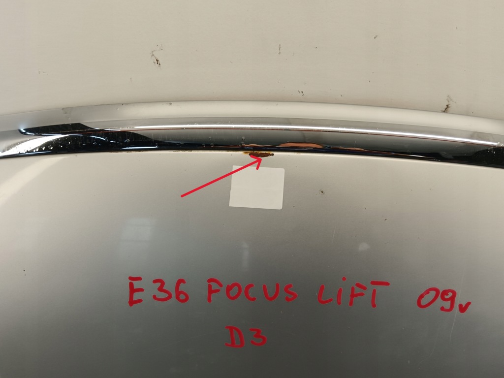 Капот крышка двигателя ford focus mk2 рестайлинг  08-10 d3 Оригинал