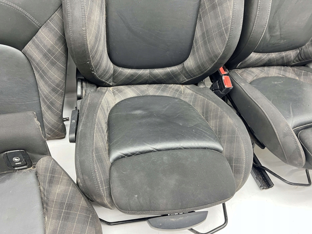 фото №5, Mini cooper f55 5d сиденья комплект заднее сиденье обшивки