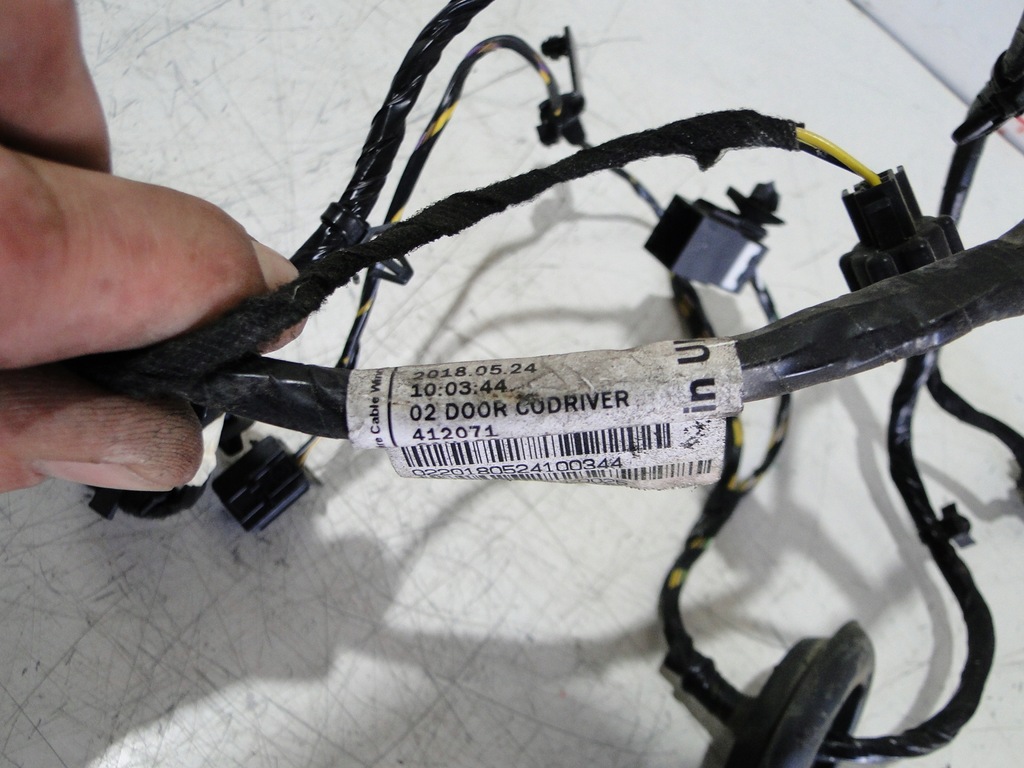 фото №9, Opel astra k v жгут электропроводка дверь правый перед