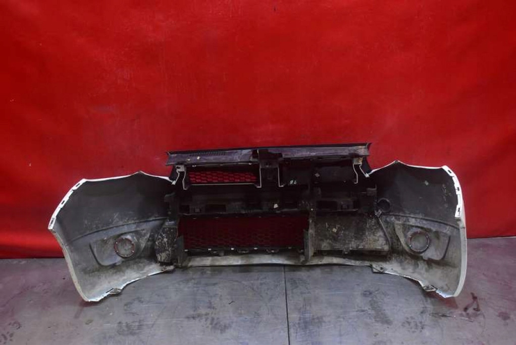 фото №13, Бампер перед передний белый dacia sandero 2 ii 12-20