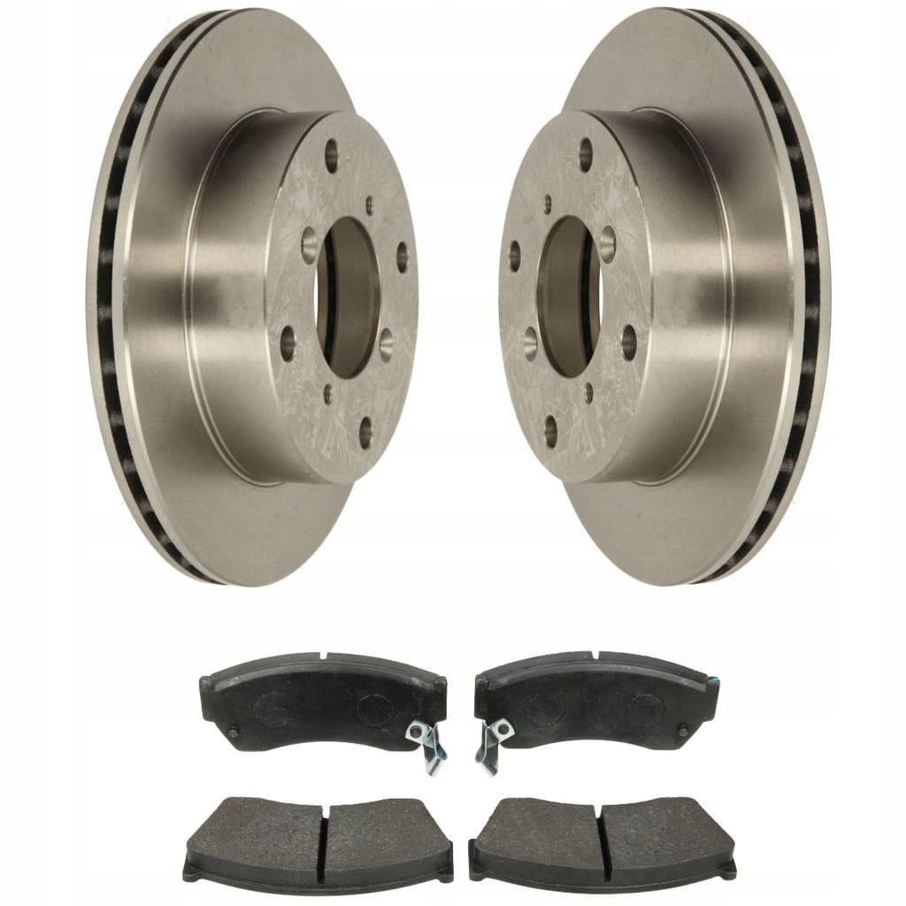 фото №1, Гальмівні диски + гальмівні колодки перед suzuki swift ii subaru justy