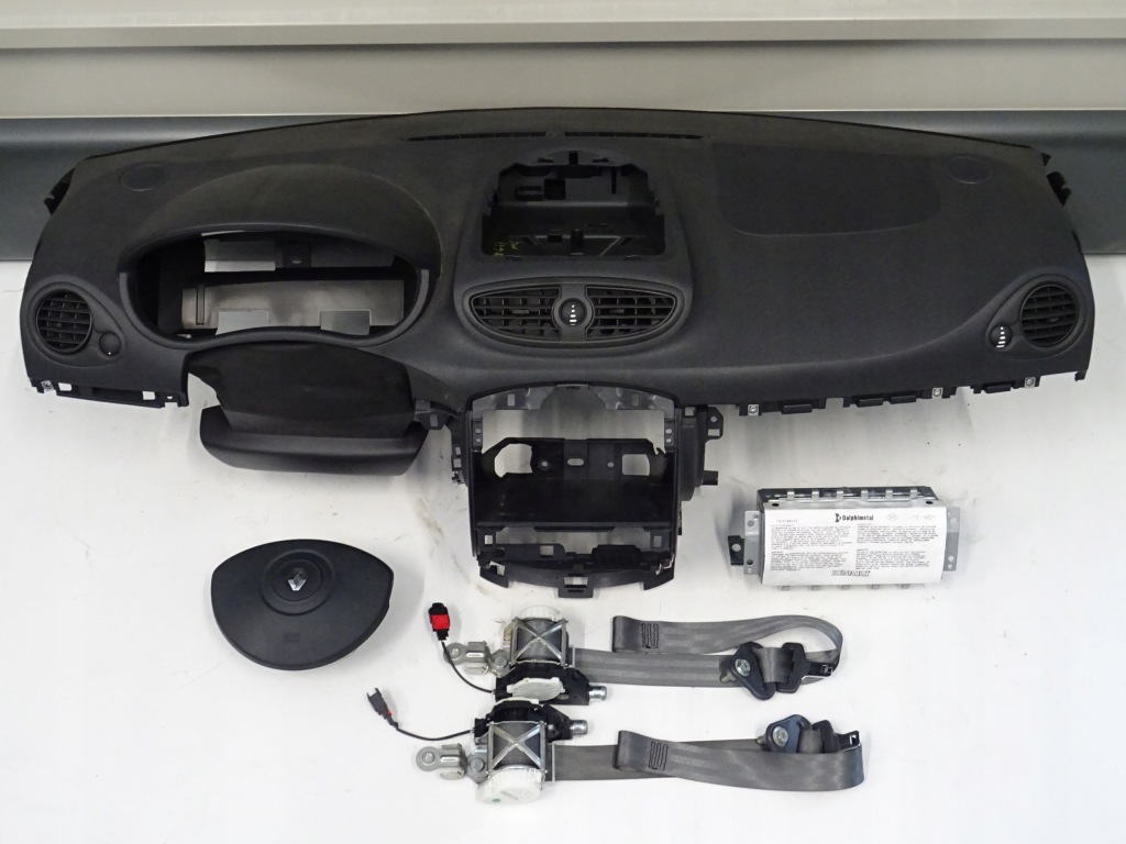 фото №1, Renault clio iii консоль подушка безопасности водителя пассажира