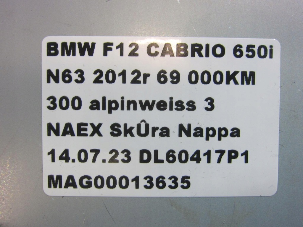 фото №10, Bmw f06 f12 дисплей head up 62309246207