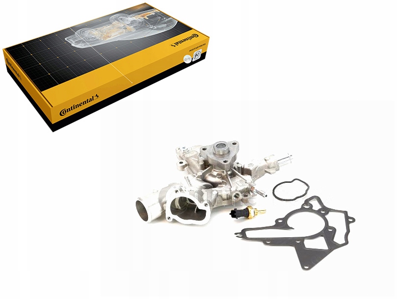 фото №10, Continental wps3008 насос wody, охлаждение двигателя