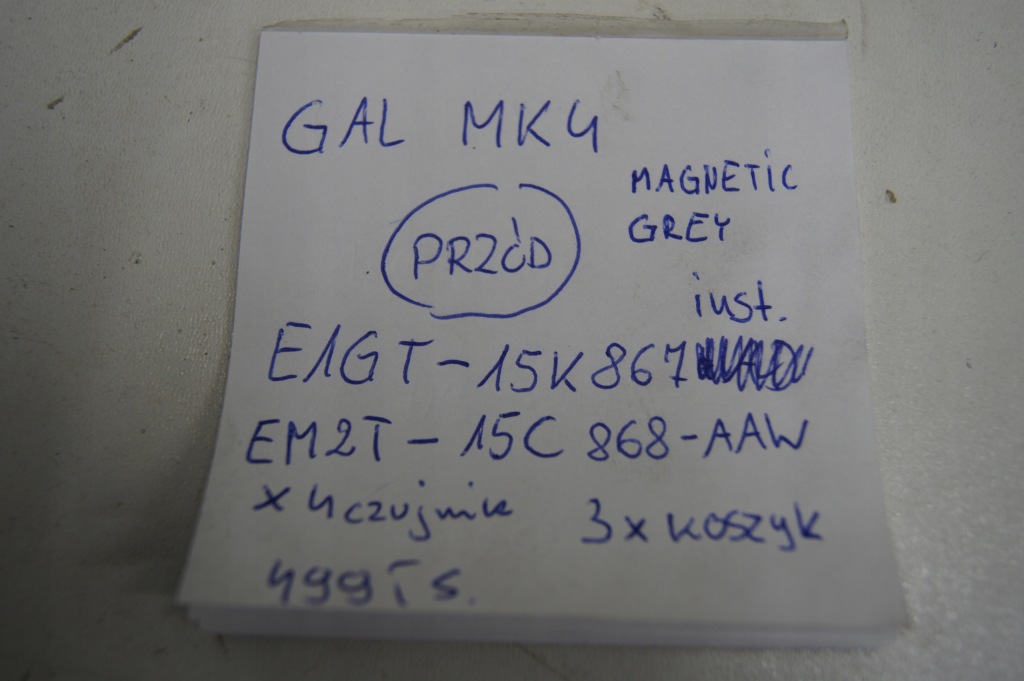 Galaxy mk4 mk3 електропроводка бампера передній pdc Київ