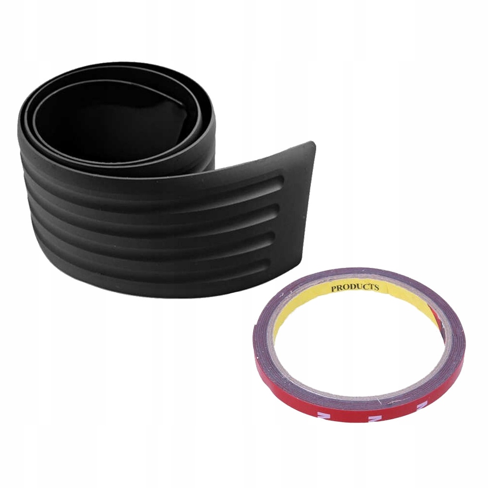 фото №9, Накладка na задний бампер молдинг резиновый защитная