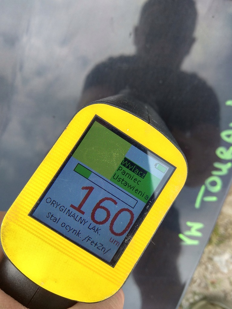 фото №15, Капот крышка двигателя vw touran i 03-06 granatowa