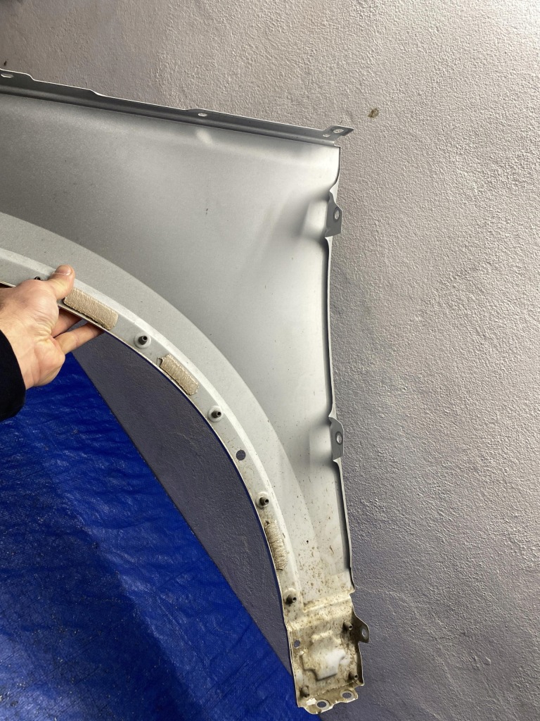 Audi q5 80a рестайлинг  s-line ls9r крыло  правый  перед передний / к установка Оригинал