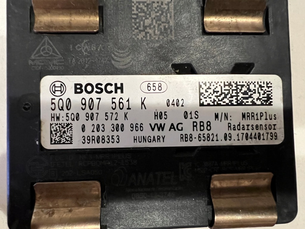 фото №2, Vw audi skoda радар acc distronic