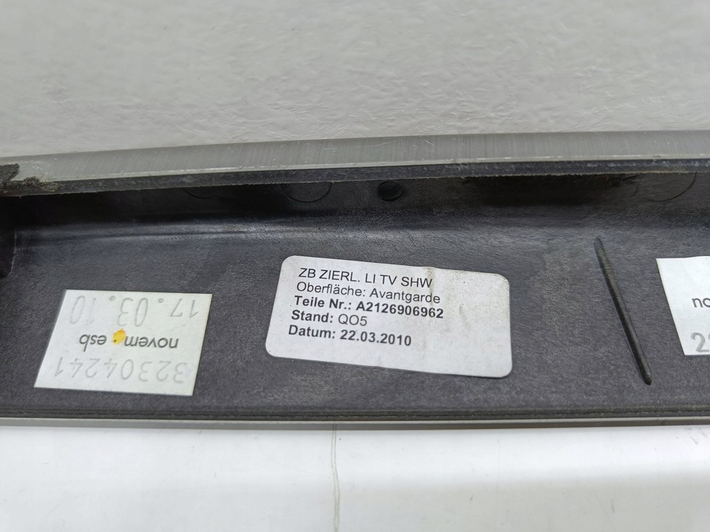 фото №5, Mercedes-benz e w212 2010 декор туннель среднего