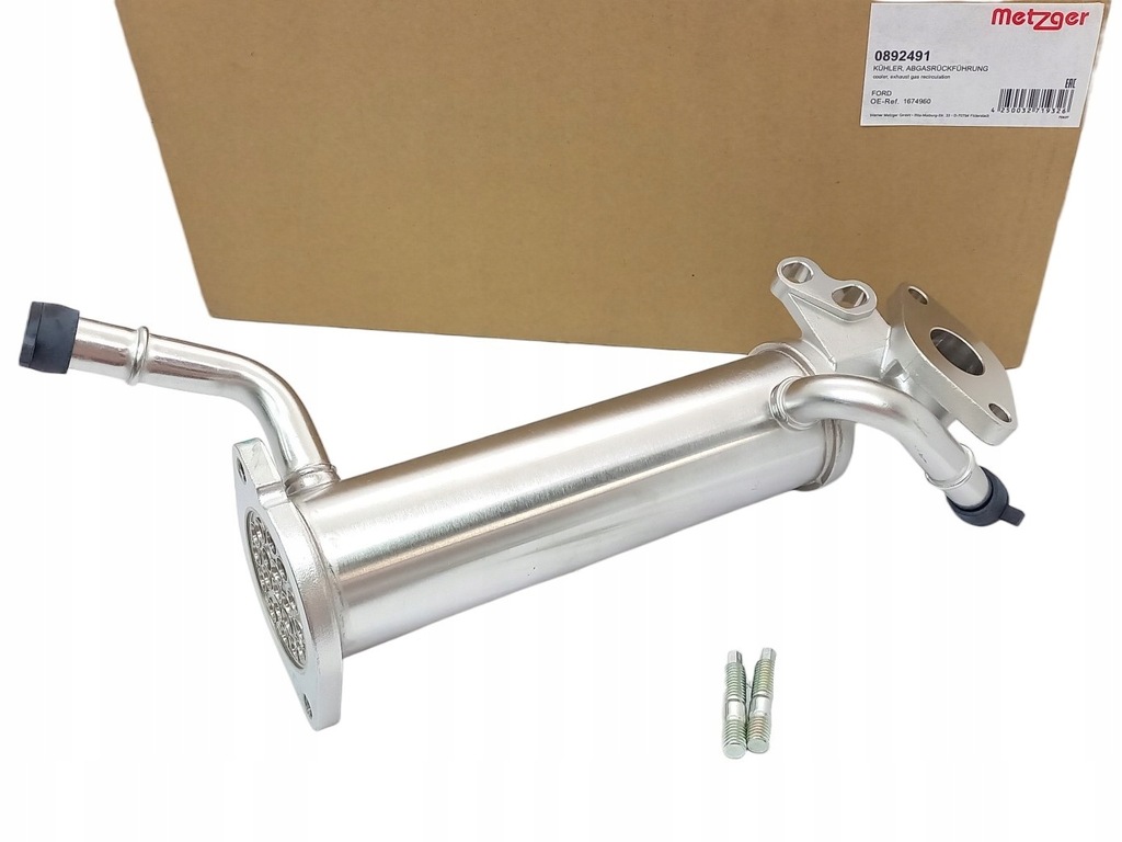 фото №1, Радіатор вихлопних газів egr metzger ford transit 2.4 tdci 2006 - 2014