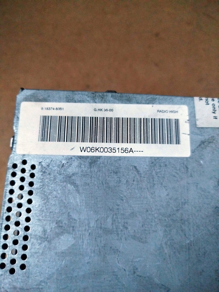 фото №5, Система аудио радио cd seat ibiza 6k0035156a