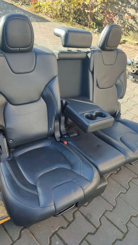 фото №6, Jeep cherokee 2015 заднее сиденье задняя / сиденье drugiego rzędu