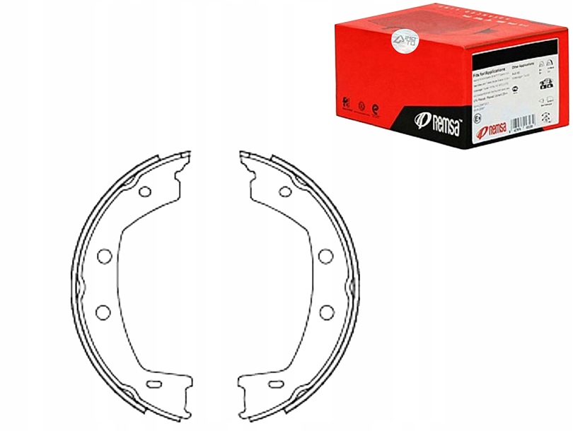 фото №1, Remsa гальмівні колодки гальмівні land rover freelander 2 2.