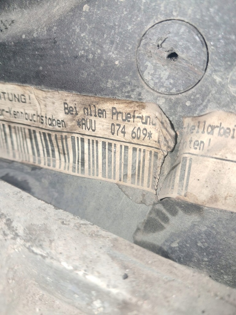 фото №7, Двигун audi a3 8l 1.6 8v avu