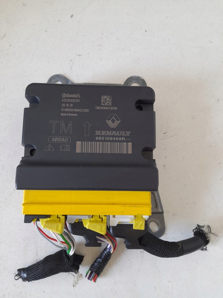 фото №1, Модуль air bag renault clio v 985109469r