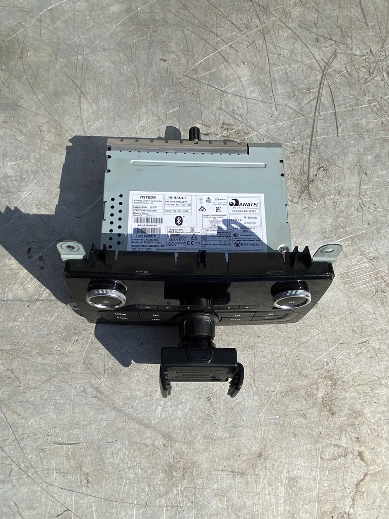 фото №2, Радио радиопроигрыватель renault clio iv 281153307r