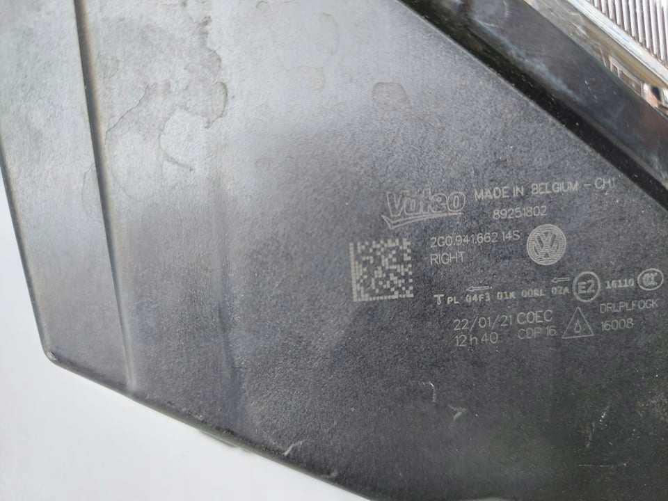 фото №6, Протитуманна фара led drl правий vw polo 2g