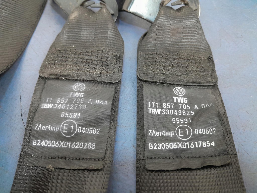 фото №14, Vw touran i панель приладів приладова подушки безпеки ремені