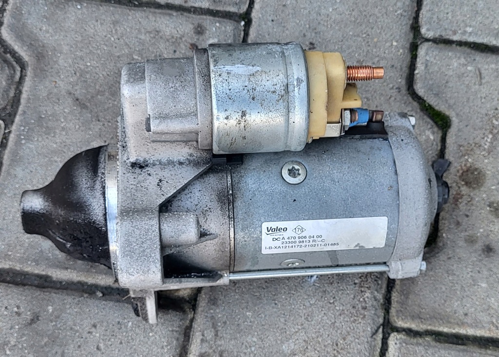 фото №1, Renault master iv 20 rok стартер 2.3dci 233009813r