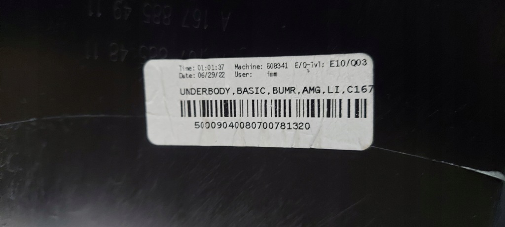 фото №8, Mercedes w167 gle coupe amg спойлер бампера заднього задня