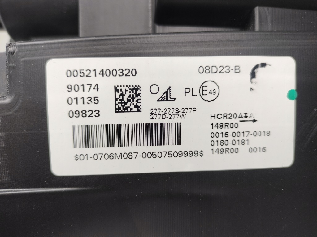 Фара левая фара fiat 500 2 20- electric full led Оригинал