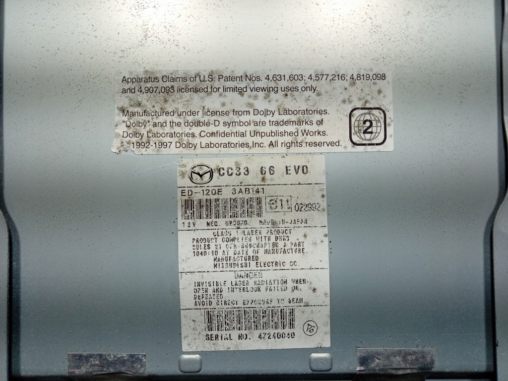 фото №6, Mazda 5 i cr dvd экран дисплей cc3366ev0