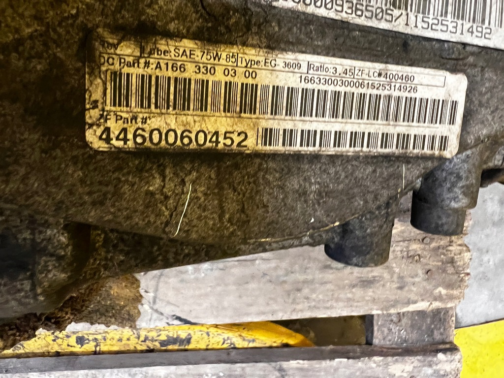 фото №8, Диференціал диференціал міст перед mercedes gl x166 3.45