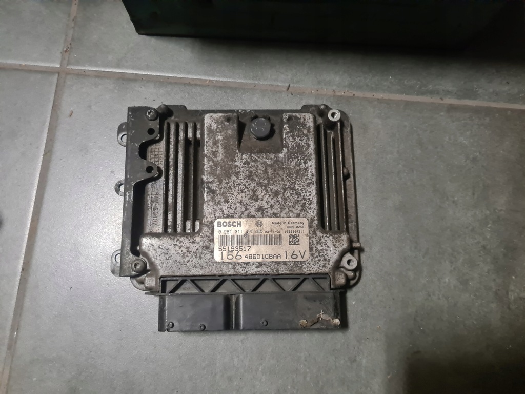 фото №1, Бортовий комп'ютер двигуна 55193517 alfa romeo 156 1.9 jtd