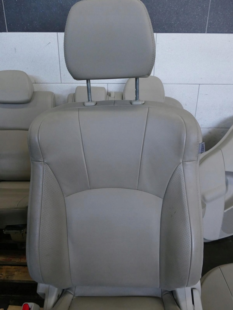 фото №14, Mitsubishi outlander ii сидіння заднє сидіння обшивка оббивка сидіння обшивки uk