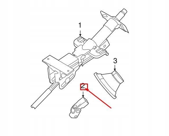 фото №9, Зчеплення колонки кермового volvo xc90 оригінальний 30741476