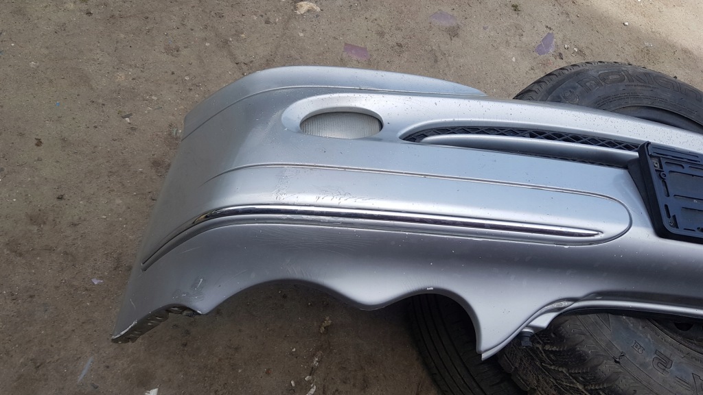 Mercedes w203 744 бампер перед протитуманні фари рестайлінг Недорого