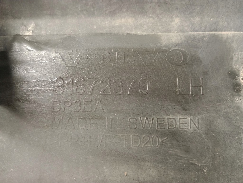 фото №5, Молдинг порог левая порог volvo xc90 ii 2014-