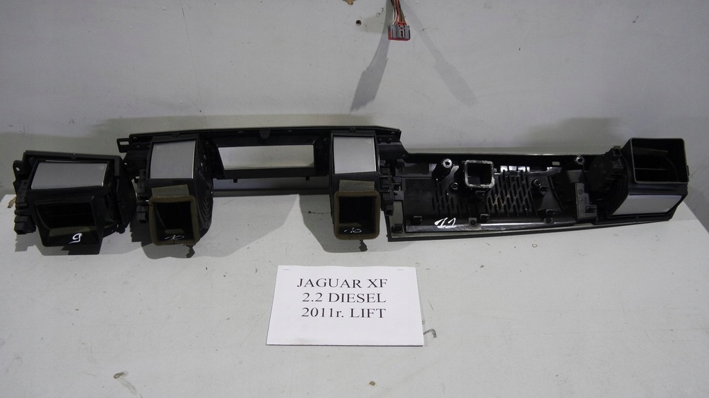 фото №10, Молдинг решётка обдув декор jaguar xf lift 11r.