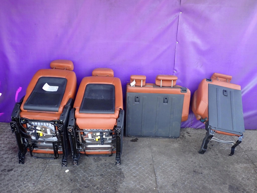 фото №13, Kia sportage ii сидіння комплект перед правий лівий водія заднє сидіння шкіра