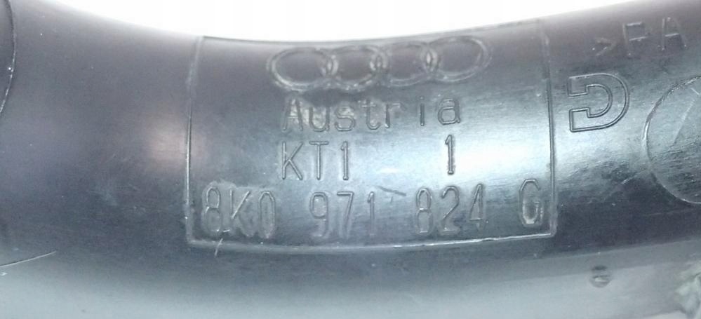 фото №8, Канал трубопровод audi s5 a5 8t a4 b8 8k0971824g