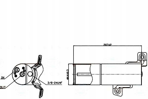 фото №1, Behr hella осушувач кондиціонера [behr hella]