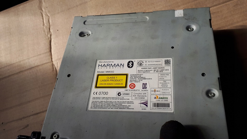 фото №6, S7 4g a7 мультимедіа зчитувач блок mmi s6 c7 a6