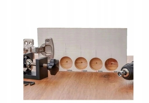 фото №13, Szablon do сверление отверстий pod петли 35mm