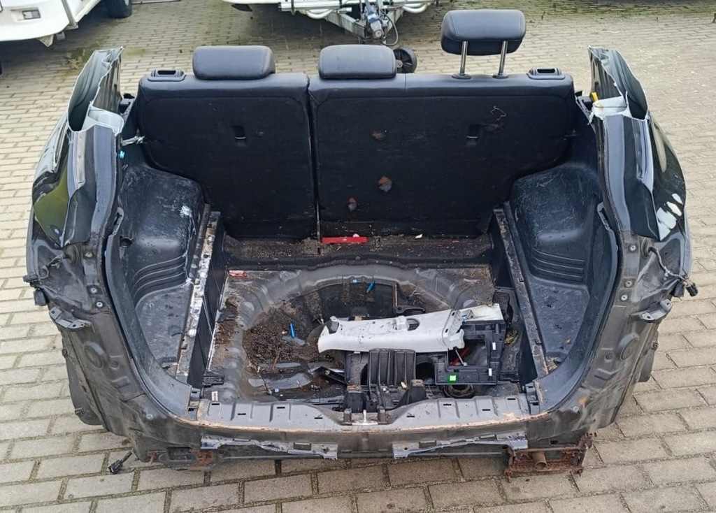 фото №1, Hyundai ix35 2wd четверть поддон обрезанный задняя кузов pas задний