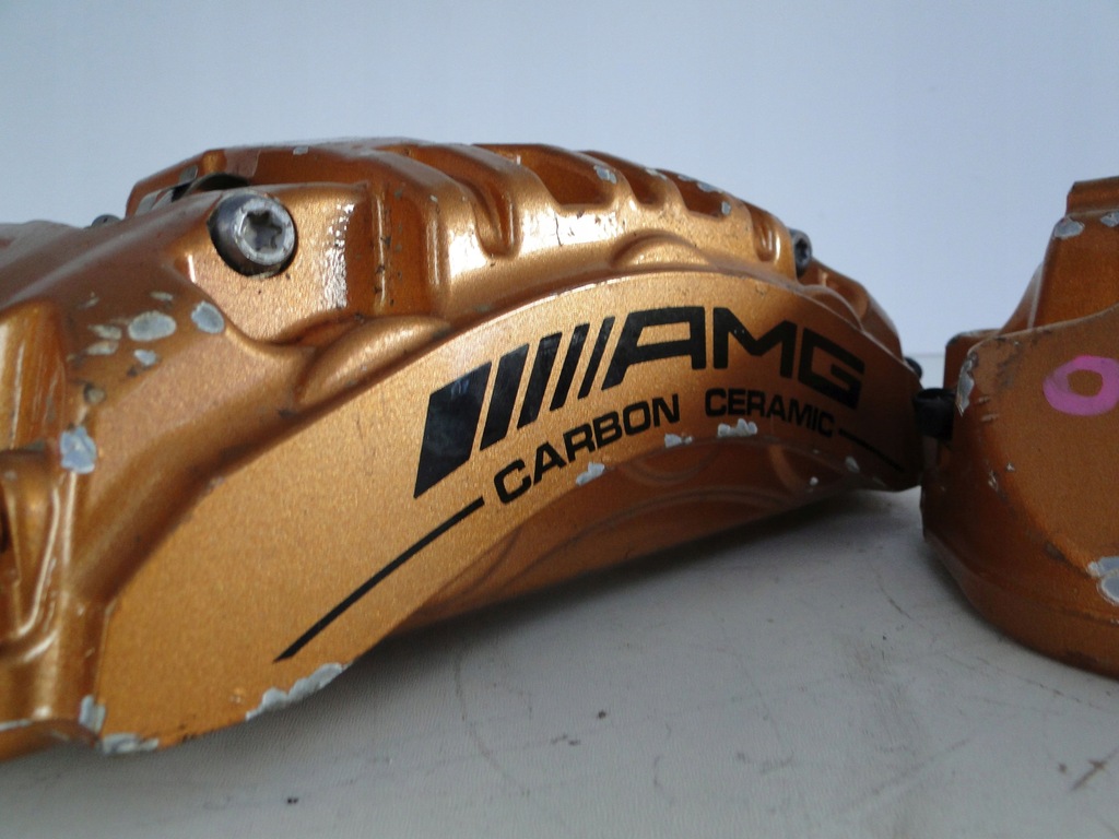 фото №12, Mercedes суппорты тормозные передние amg карбон керамический amg 190 290 sls 197