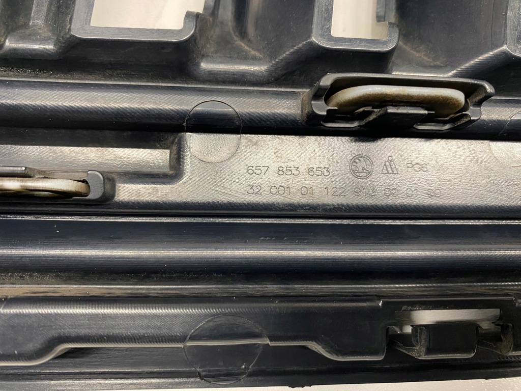 фото №9, Рамка решітка радіатора радіатора решітка радіатора чорний black skoda scala 657