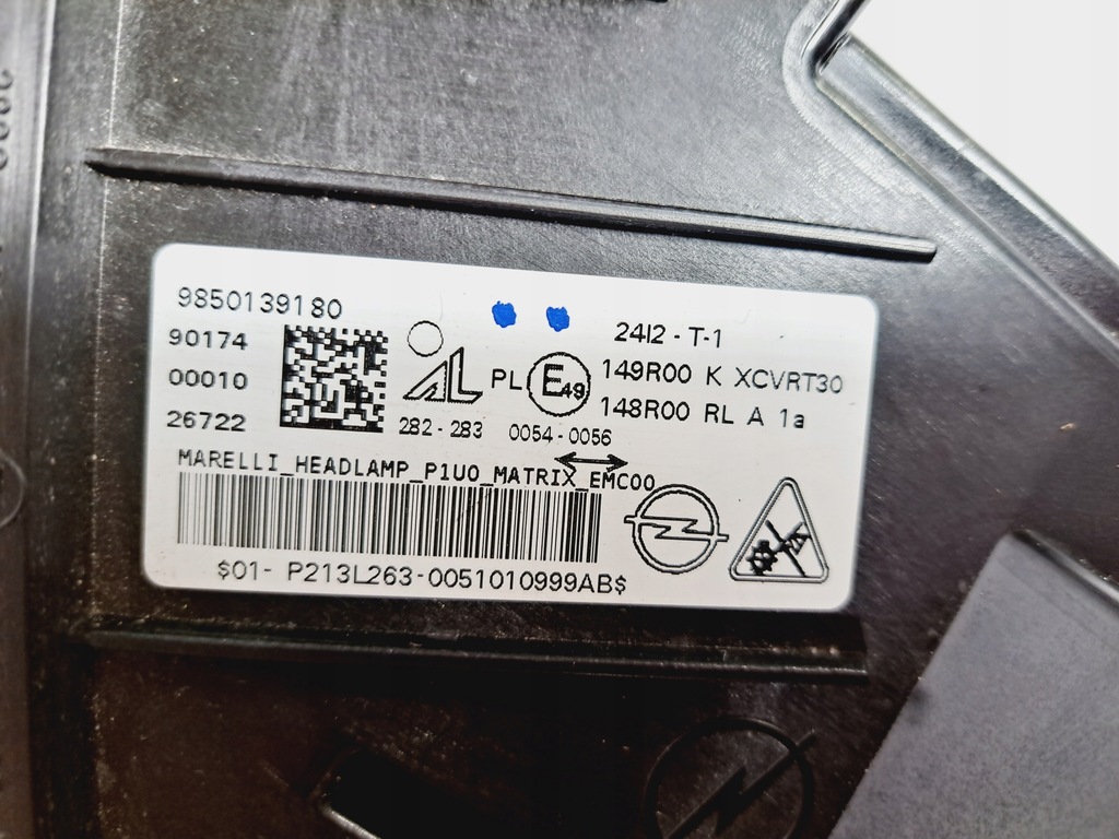 фото №13, Opel grandland x lift лампа ліва full led 9850139180