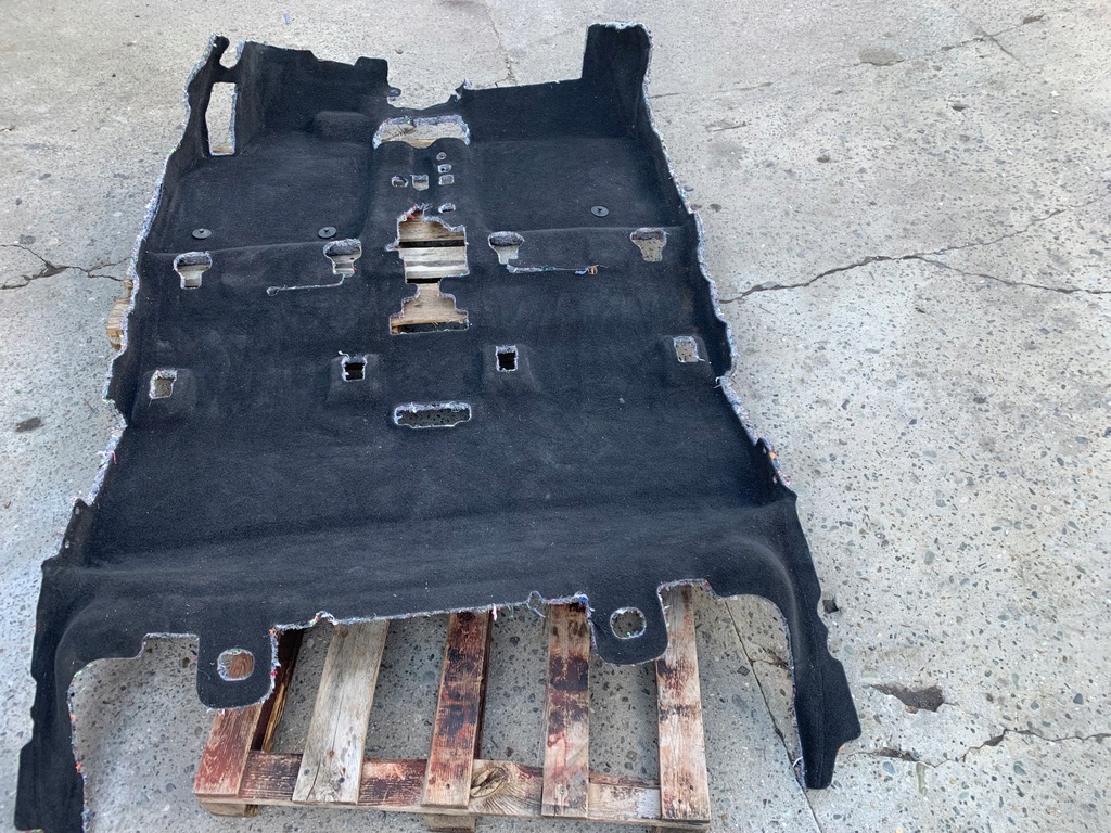 фото №6, Ford mustang mach-e 21r пол коврик обшивка салона кабины оригинал