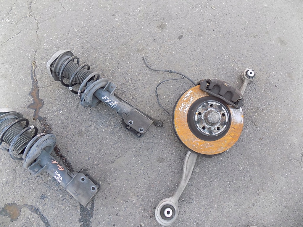 фото №12, Mercedes glk x204 амортизатор поворотный кулак 4 matic